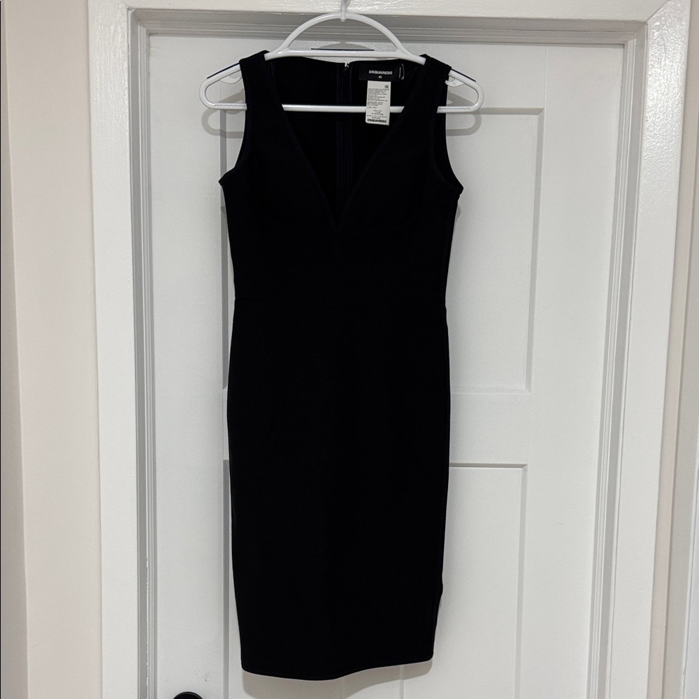DSQUARED2 Black Midi Dress